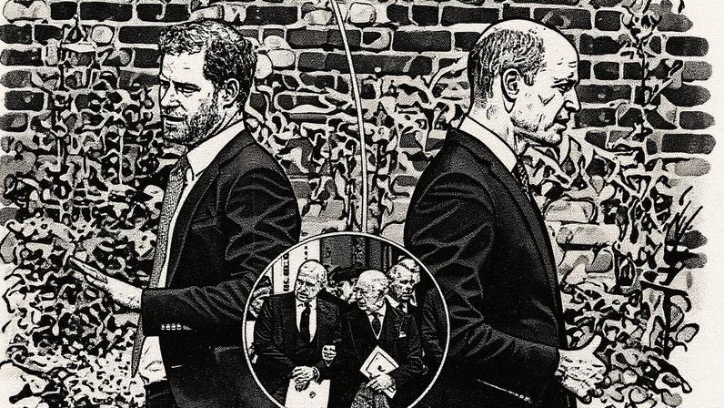 Palace sources told Page Six they “would not be surprised” if Prince Harry eventually lost his title just like his uncle Andrew Mountbatten-Windsor. POOL/AFP via Getty Images