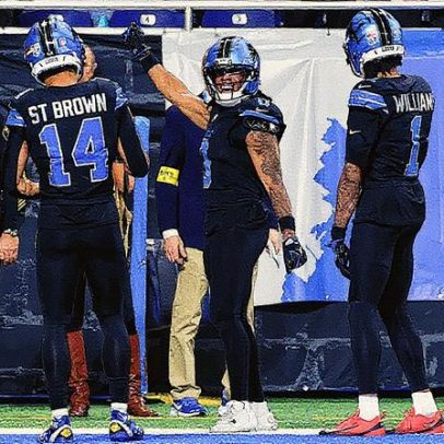 Goff diz que defesa sente medo quando Gibbs recebe a bola