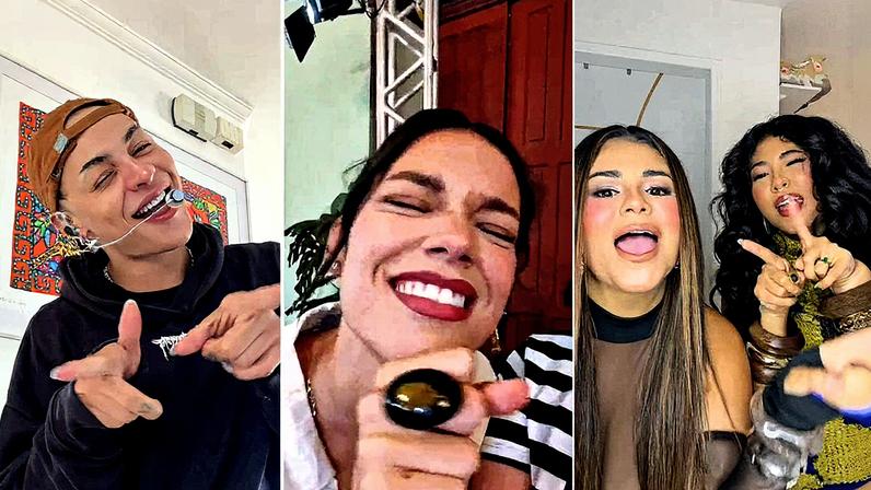 O que são as Coelhetes? Entenda o viral que conquistou Alane, Pabllo Vittar e Zaynara — Foto: Reprodução/ Instagram e TikTok