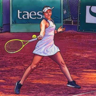 Pietra Rivoli avança às quartas de final no J200 de Santa Cruz