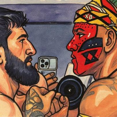 Poatan e Makhachev simulam a Copa do Mundo no UFC