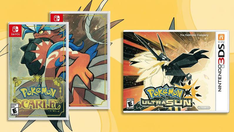 Various Pokémon boxes.