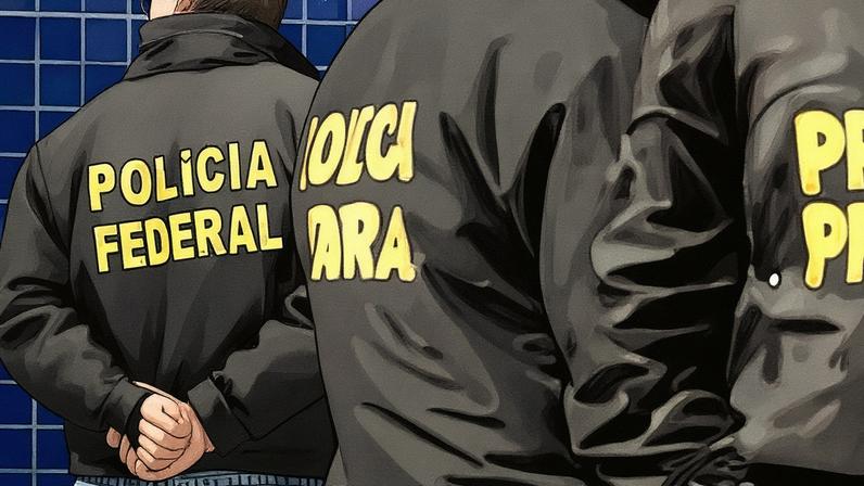 Agentes da Polícia Federal cumpriram mandatos na semana passada dentro da operação Coffee Break, que apura desvios com material escolar. (Foto: Ascom/Polícia Federal)