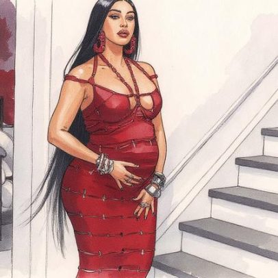 Cardi B dá à luz o quarto filho, seu primeiro com Stefon Diggs