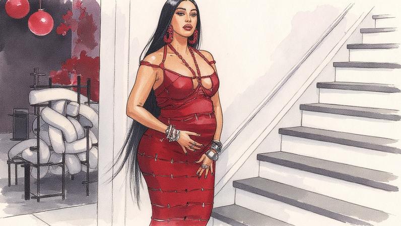 Cardi B has welcomed her fourth child, she announced on Thursday. iamcardib/Instagram