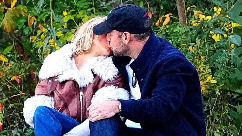 Sydney Sweeney and Scooter Braun were photographed making out in New York City's Central Park on Tuesday. ASPN / BACKGRID