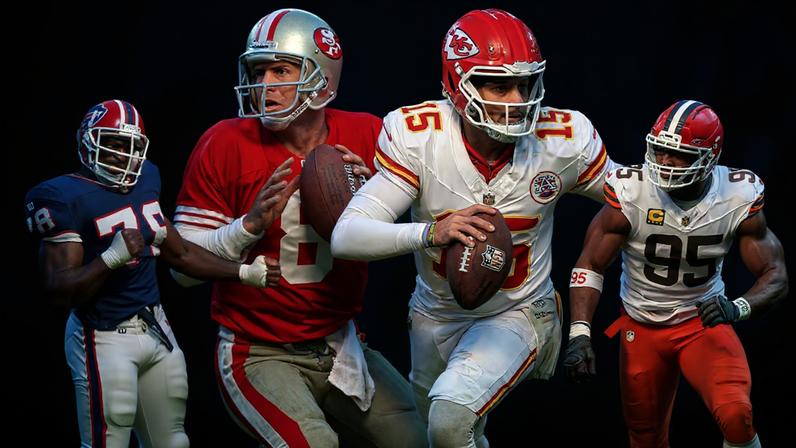 Dez astros da NFL hoje com estilo retrô para brilhar em 1995