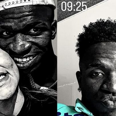 Carolina Dieckmann volta ao castanho e mostra foto aos 13 anos em comparação com os 47