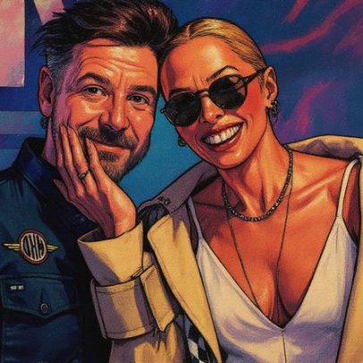 Adriane Galisteu participa de coletiva sobre Ayrton Senna com Alexandre Iodice