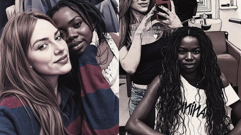 Filha de Giovanna Ewbank e Bruno Gagliasso, Títi, aposta em novo visual para o verão — Foto: Reprodução/ Instagram