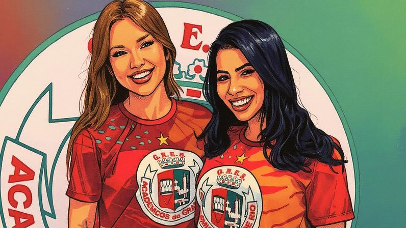 Vice-presidente da Grande Rio desmente chateação com Virginia após falta em ensaio de quadra — Foto: Reprodução/ Instagram