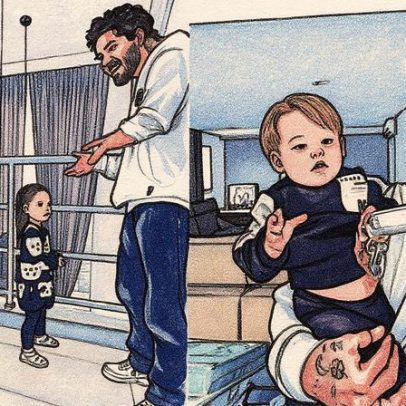 Zé Felipe revê os filhos após viagem a Madri com Virginia para conhecer Vini Jr