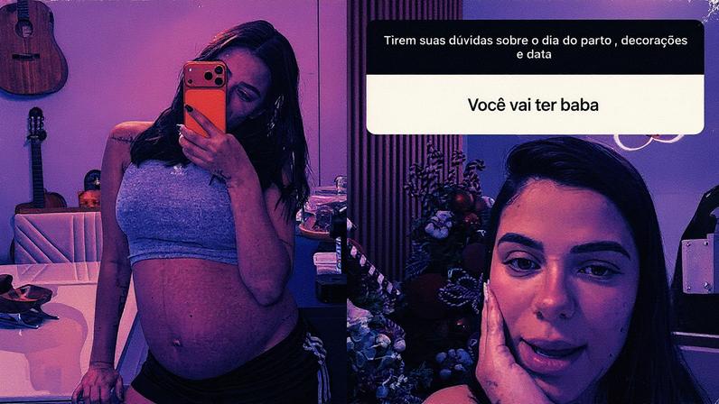 Key Alves fala sobre ter babá quando a filha nascer — Foto: Reprodução/ Instagram