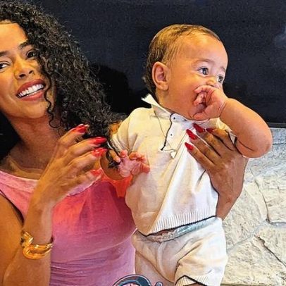 Lorena Maria celebra 9º mesversário de Rás, filho de Lorena e MC Daniel