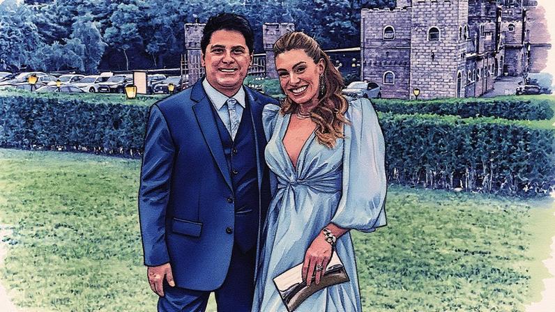 Elaine Mickely e César Filho — Foto: Reprodução/ Instagram