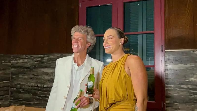 Guga celebra 25 anos do título em Lisboa ao lado de Sabalenka