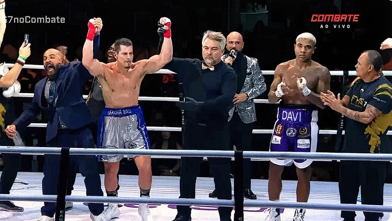 Sacha Bali vence Davi Brito no Fight Music Show (Foto: Reprodução)