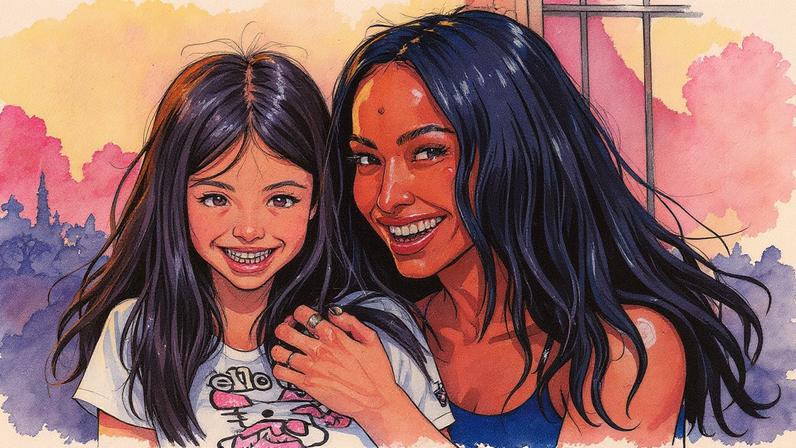 Sabrina Sato e Zoe — Foto: Reprodução/Instagram