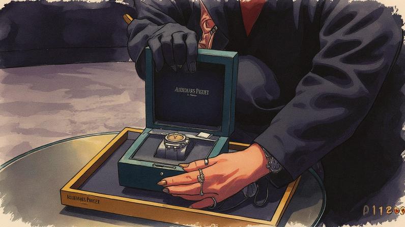 The exquisite diamond-encrusted Audemars Piguet timepiece retails for $50K. Instagram/@simonebiles