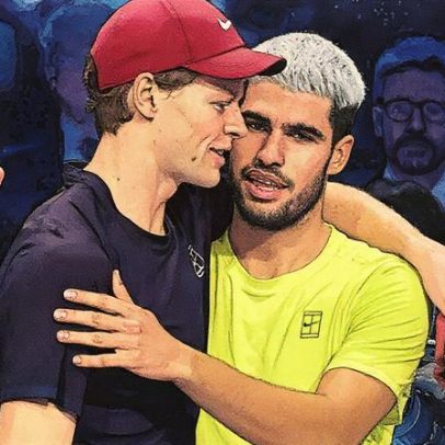 Sock minimiza amizade entre Alcaraz e Sinner, chamando narrativa de exagerada