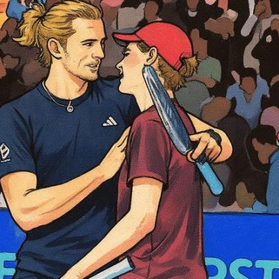 Sinner encara Zverev às 16h30, destaque da quarta no Final