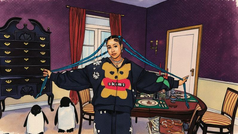 North West stars in Skims’ new holiday campaign. Skims