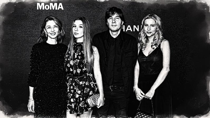 Sofia Coppola attended the Museum of Modern Art Film Benefit with her husband and daughters on Wednesday night. Getty Images for The Museum of Modern Art