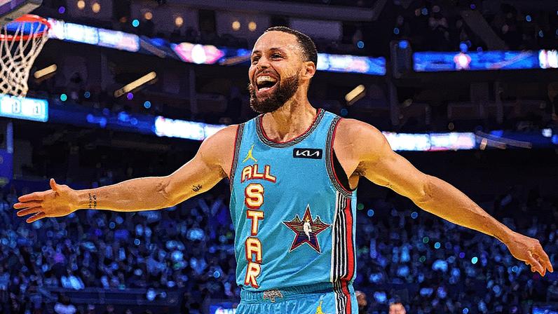Curry durante NBA All-Star Game (Foto: EZRA SHAW / GETTY IMAGES NORTH AMERICA / Getty Images via AFP)