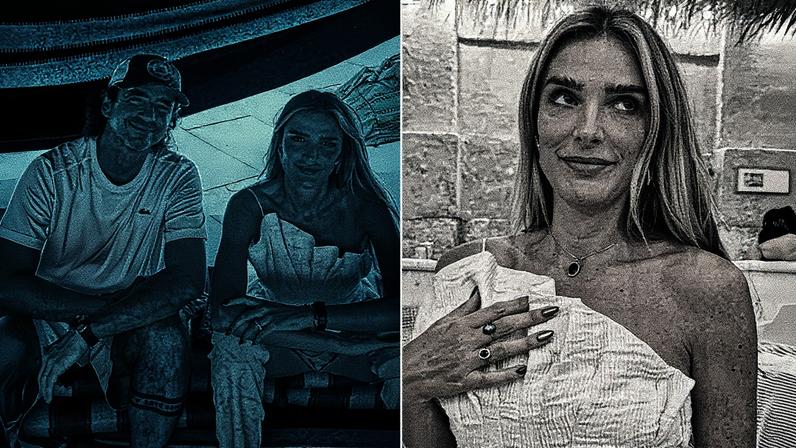 Rafa Brites e Felipe Andreoli curtem 'lua de mel' longe dos filhos — Foto: Reprodução/Instagram