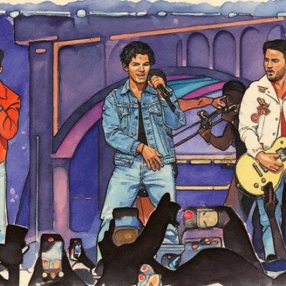 Fã dos Irmãos Jonas viraliza ao revisar currículo durante show