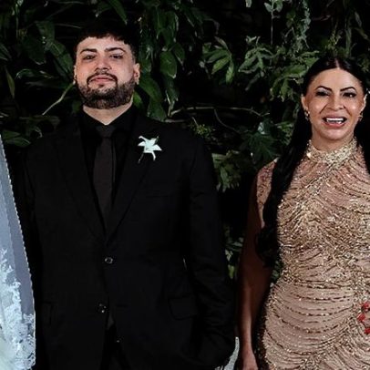 Sylvia Design revela álbum de casamento do filho