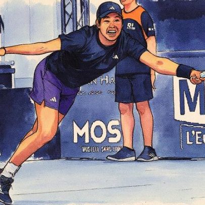 Tien conquista primeiro título de ATP em Metz e ajuda Fonseca