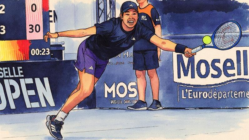 Learner Tien (Foto: Chyslene Caillaud/Moselle Open)