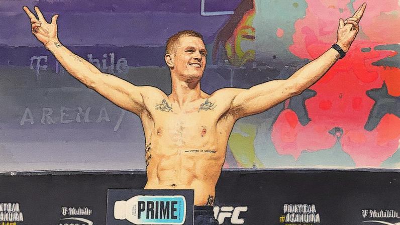 Ian Garry em pesagem do UFC (Foto: Reprodução/ Instagram @iangarry)