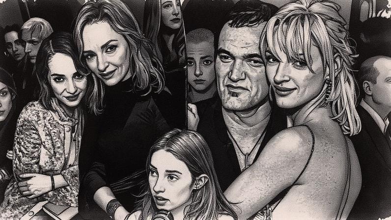 Maya Hawke shared the advice her mom, Uma Thurman, told her about working with Quentin Tarantino. Getty Images