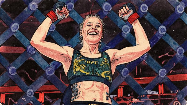 Valentina Shevchenko defende cinturão contra Zhang Weili 322 (Foto: Ishika Samant/Getty Images/AFP)