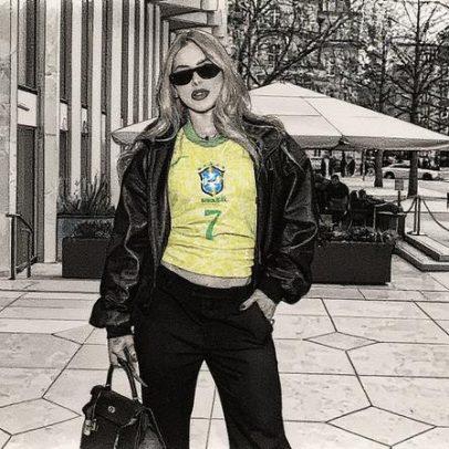 Virginia ostenta bolsa de 130 mil para jogo da seleção brasileira em Londres