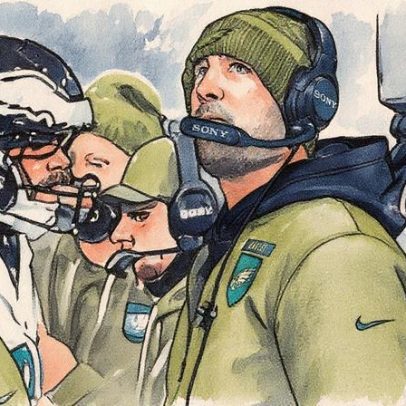 Sirianni explica decisão de passe longo para A.J. Brown no fim do 4ª quarto contra Packers