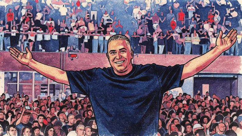 Cantor Waguinho é um dos pioneiros do pagode gospel no Brasil e tem feito parte do crescimento do ritmo no meio evangélico. Foto: Vitor Gonçalves.