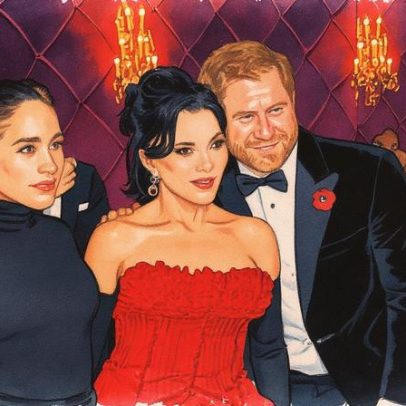 Meghan Markle e Harry aparecem em festa de Kris Jenner no aniversário de 70 anos