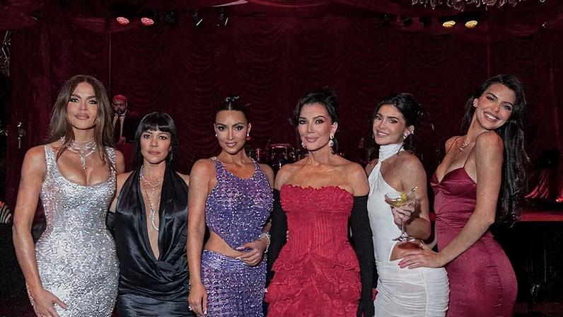 The Kardashians are allegedly not happy about Meghan Markle and Prince Harry “overshadowing” Kris Jenner’s 70th birthday party. kimkardashian/Instagram