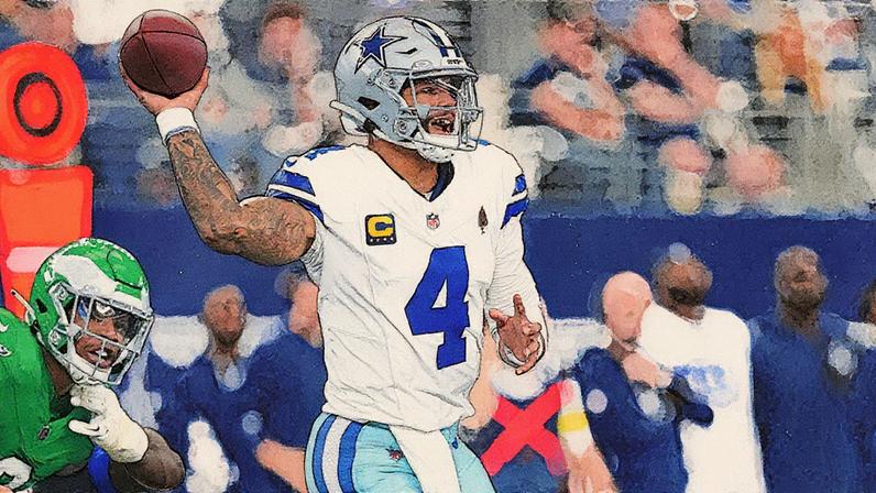 Dak Prescott ultrapassa Romo e torna-se o recordista de passes dos Cowboys