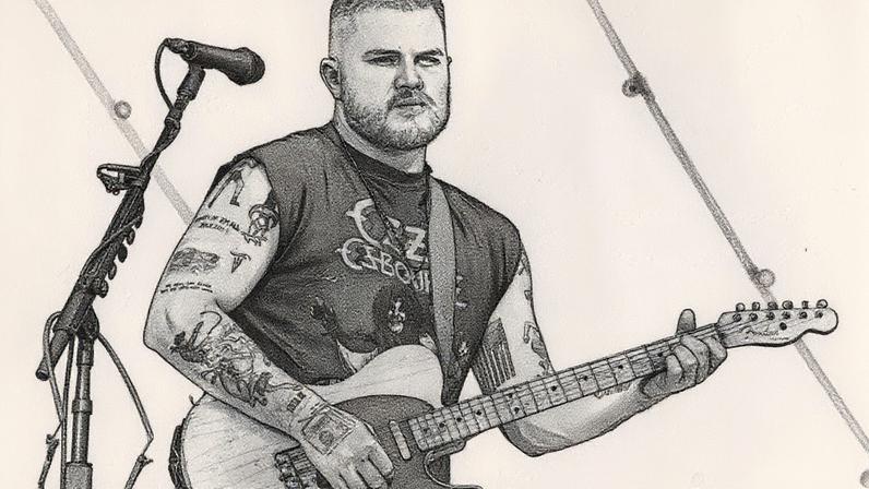 Zach Bryan on June 28, 2025 in London, England.